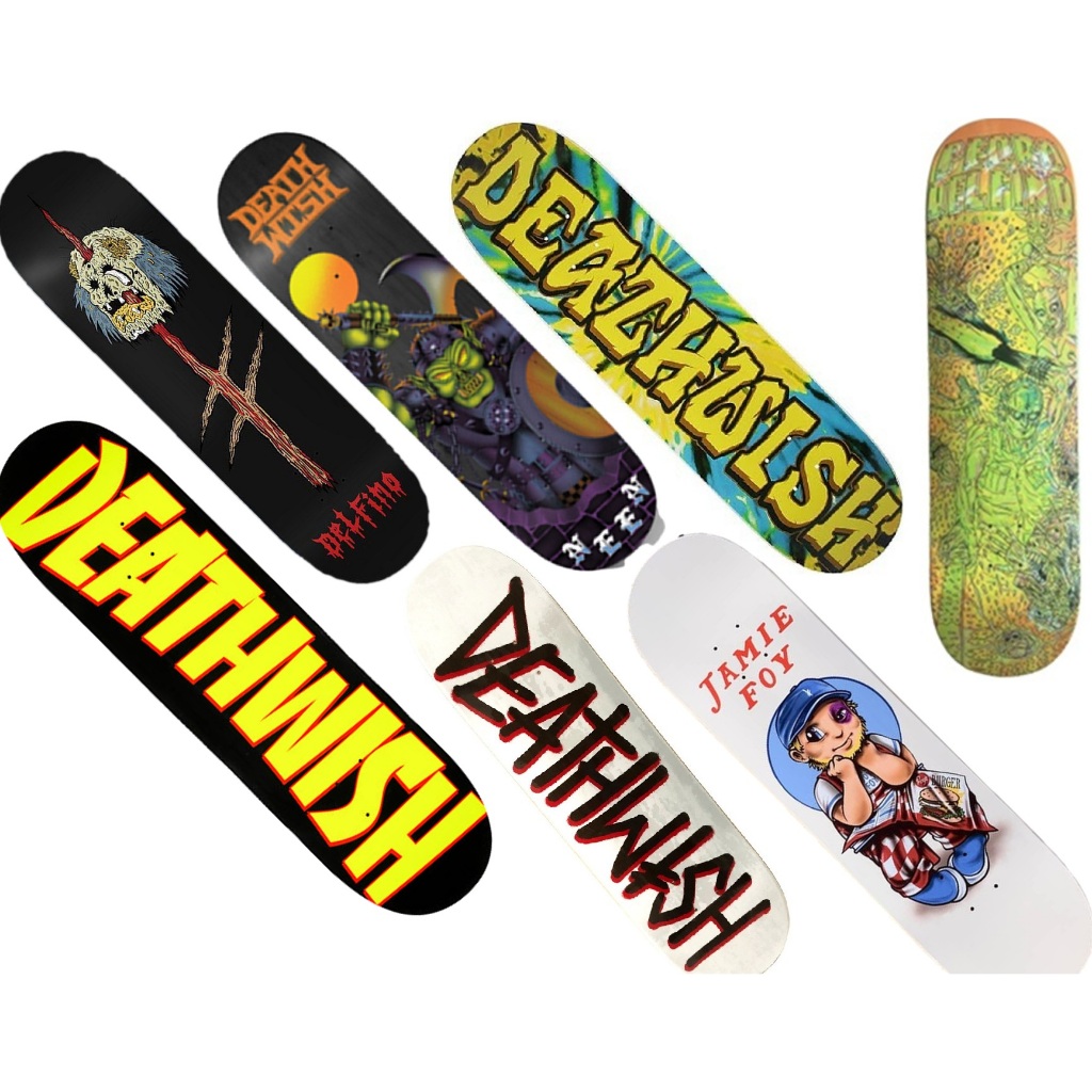 Shape Deathwish 8.0 8.5 7.75 8.1 8.25 Maple Canadense Original Importado Death wish Deck