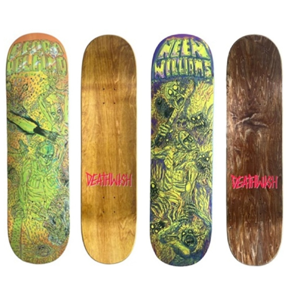 Shape Deathwish Maple Canadense Original Importado Death wish Deck Nota Fiscal incluida NF