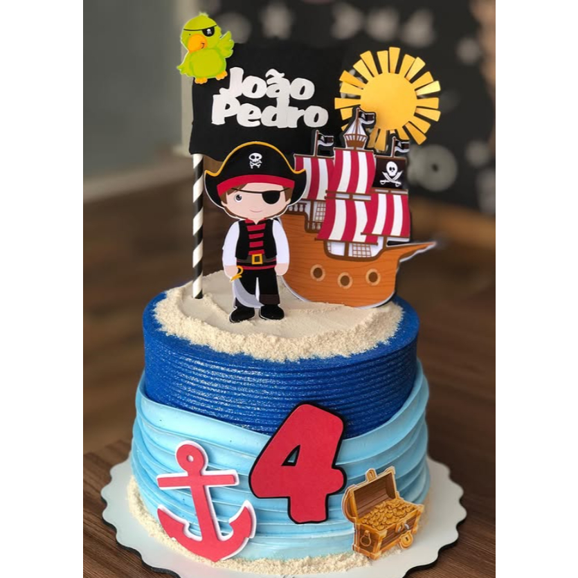 O que é Topo de Bolo Pirata? Guia e Onde Comprar | BuscaProdutos