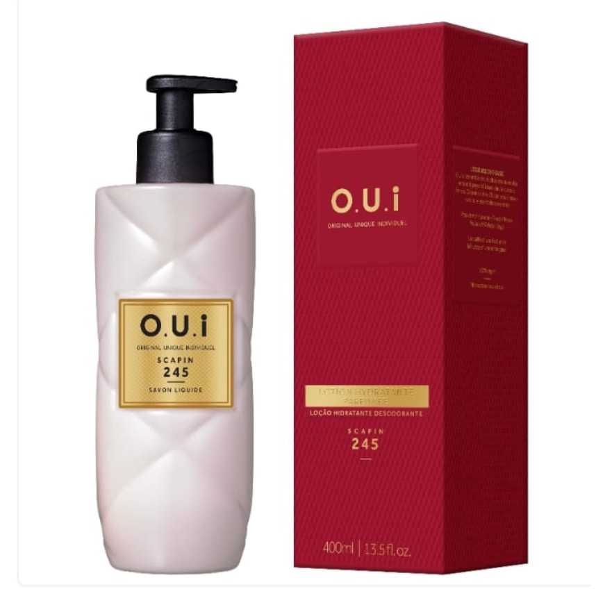 O.U.I Scapin 245-Loção Hidratante Desodorante Corporal 400 ml *