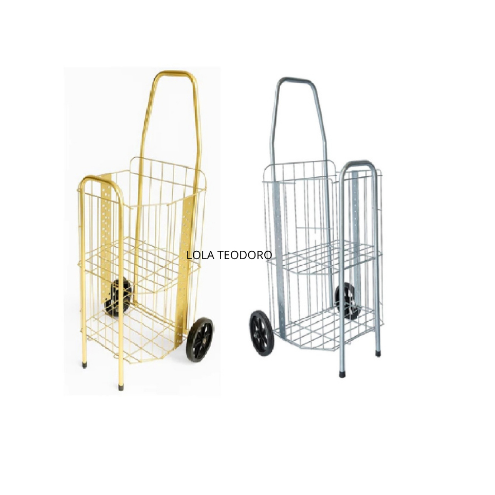 CARRINHO DE FEIRA COMPRA LEVE COMPACTO DOBRAVÉL em Oferta na Shopee