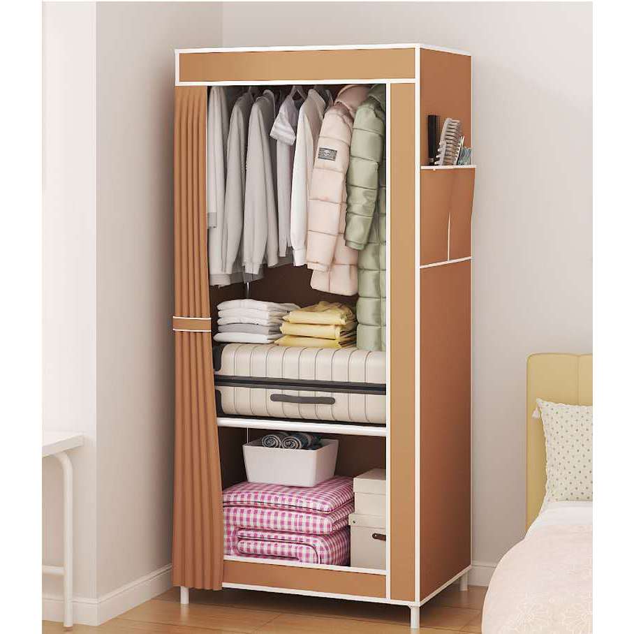 Guarda Roupa Dobrável Organizador De Roupa Armário Inteligente Solteiro