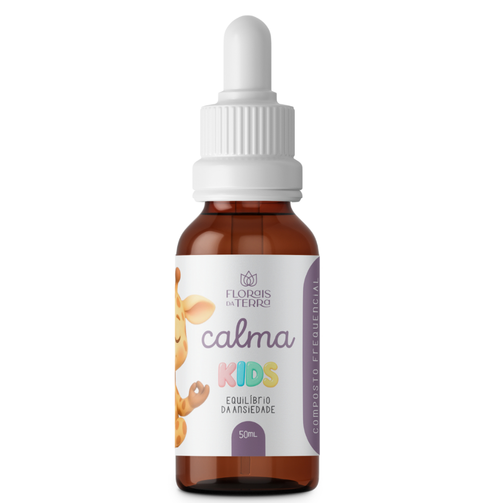 Floral Infantil Calma Kids 50ml Equilíbrio Emocional Bem-Estar em Oferta na Shopee