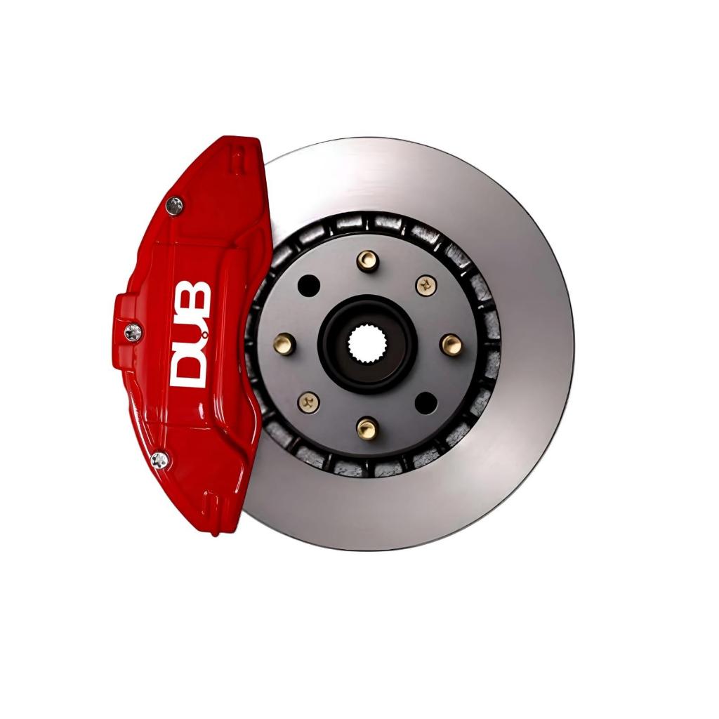 Par Capa Para Pinça de Freio Dub  Estilo Esportivo  Para Carros Aro 14 ao 28