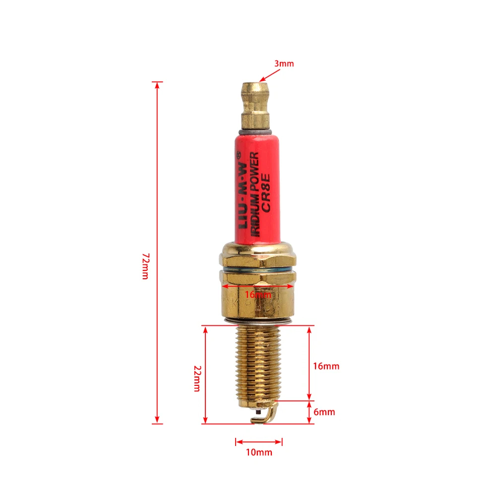 Vela iridium Moto Royal Enfield Himalayan 411 Continental GT 650 Super Meteor Interceptor Scram