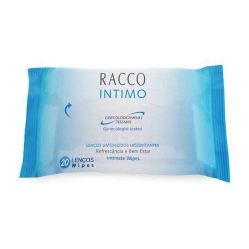 Lenço umedecido íntimo Racco
