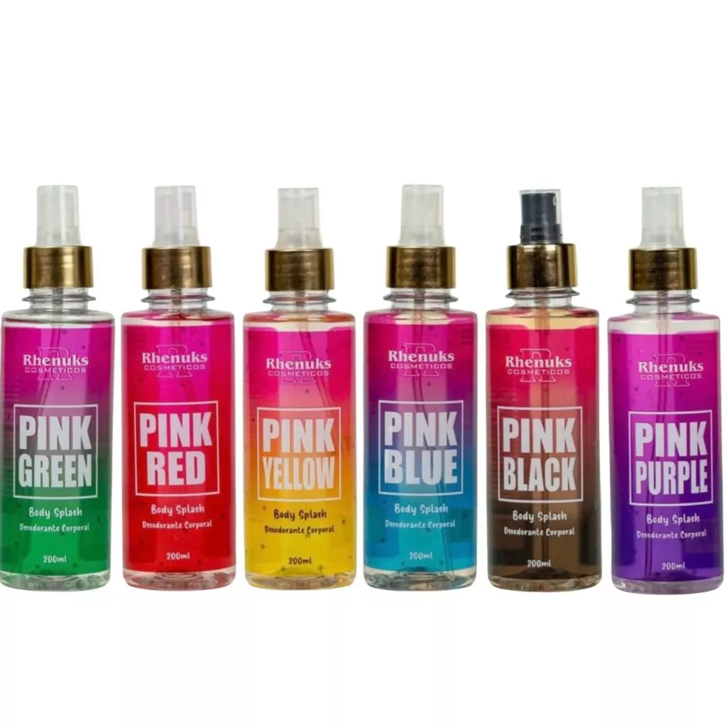 Body Splash Desodorante Corporal 200ml Cada Rhenuks - Escolha o seu em Oferta na Shopee