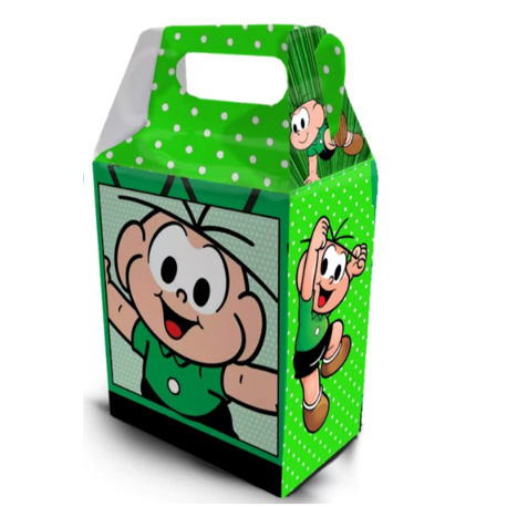 caixinha Maleta Cebolinha em Oferta na Shopee