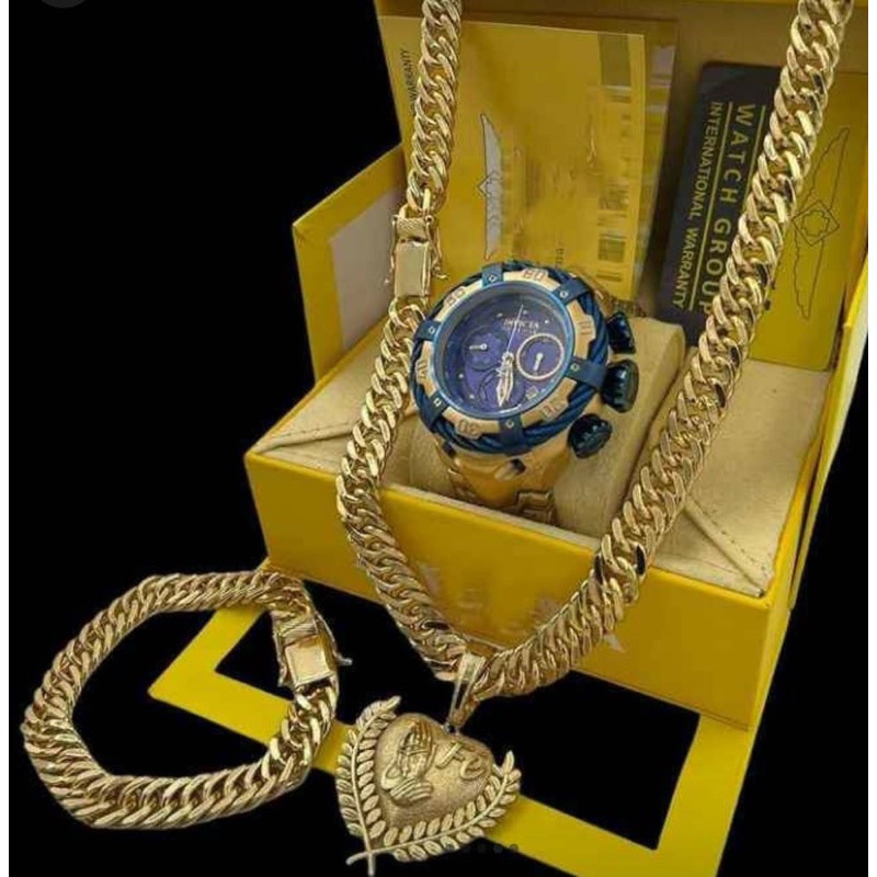 Relógio Invicta Banhado a Ouro: Onde Comprar | BuscaProdutos