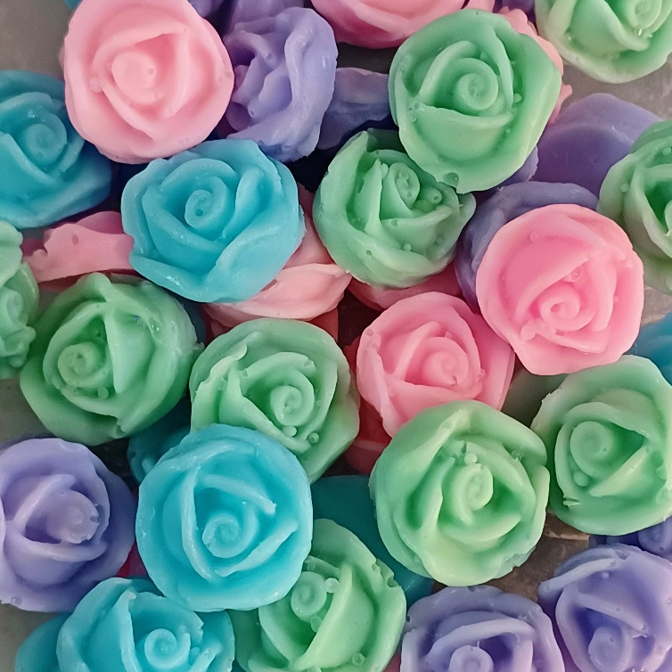 120 Sabonete Mini Florzinha Perfumado Lembrancinha Rosinha - Escolha as cores e Aromas chat