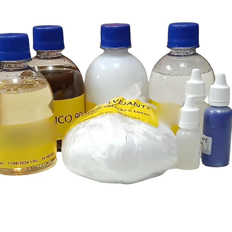 Sabão Liquido para roupas Kit para fazer 25 litros completo (Acompanha modo de preparo) em Oferta na Shopee