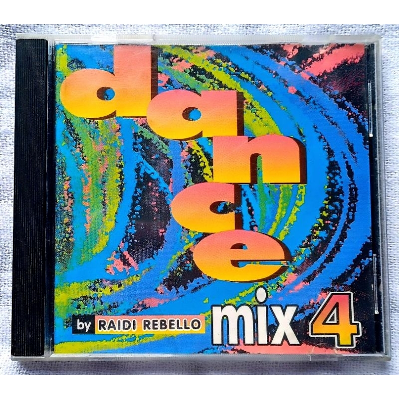 CD Dance Mix 4 Dj Raidi Rebello Paradoxx Music original usado