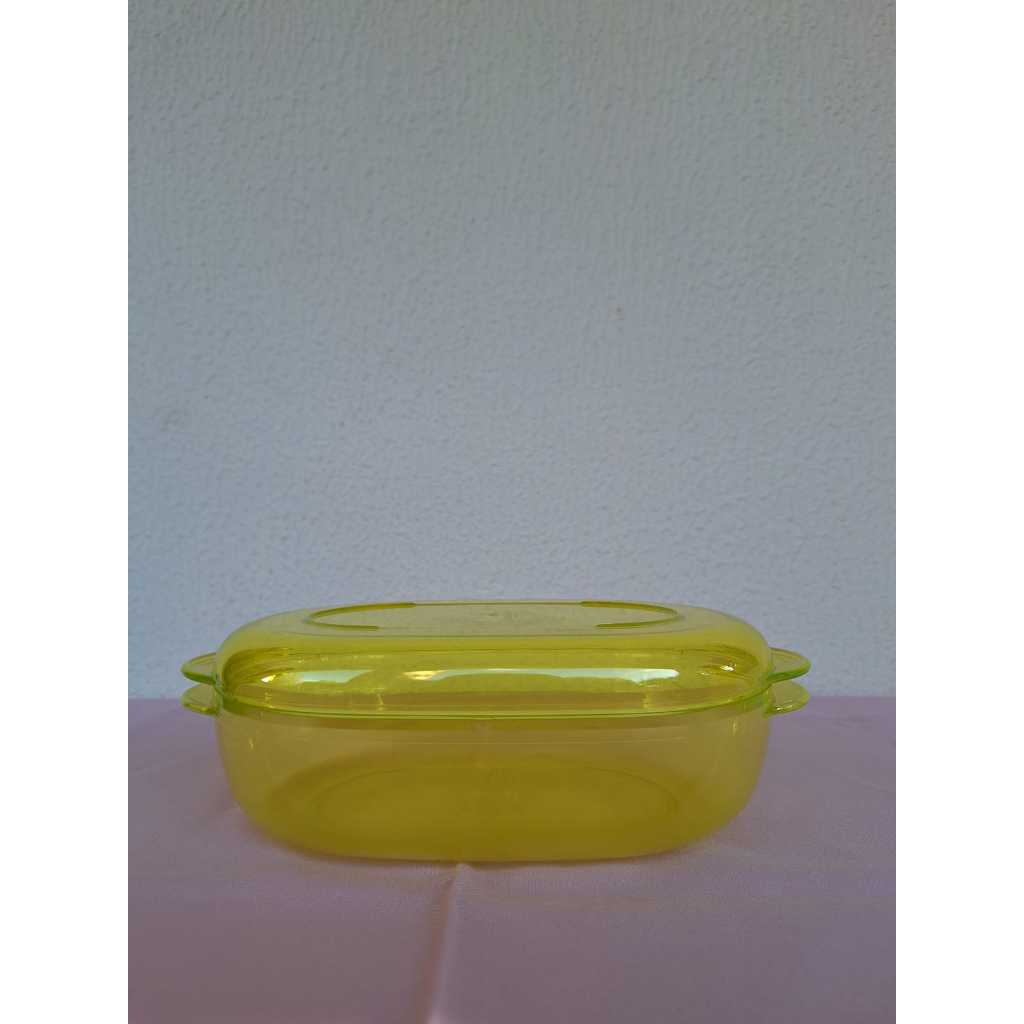 Tupperware Travessa Microplus Oval 1,5 Litros Policarbonato