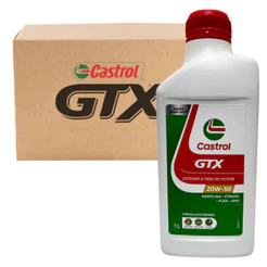 Caixa 24 Litros Óleo Motor Castrol Gtx 20w50 Mineral