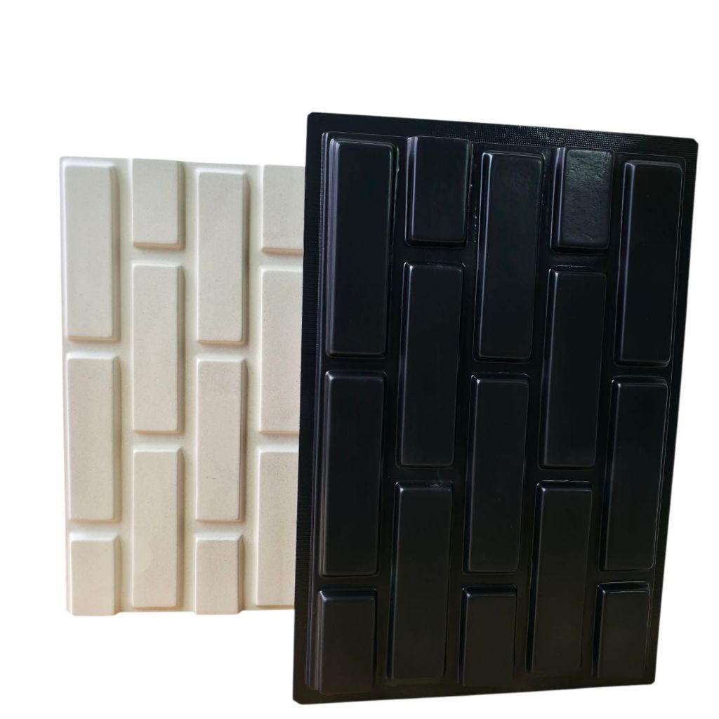 Forma de Gesso 3D Placas De Gesso 3D Em ABS Molde 3D Para Gesso 1 mm