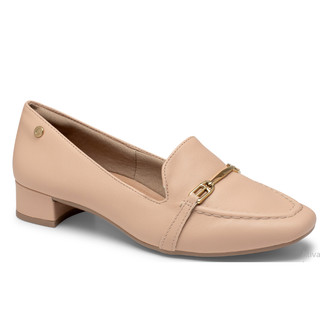 CAMPESI SAPATO CONFORTÁVEL CASUAL MOCASSIM BEGE CLARO