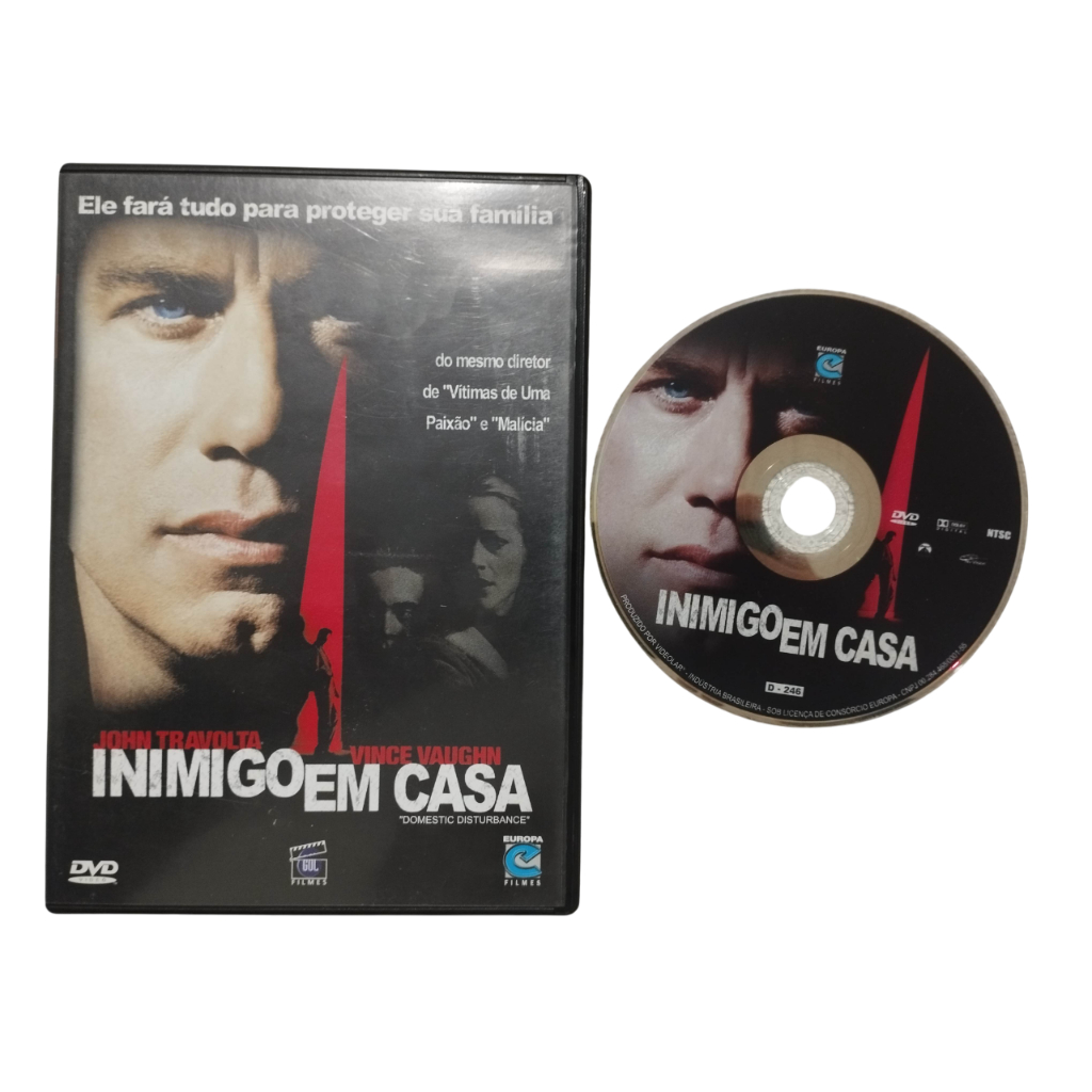 Dvd - Filme - Inimigo em casa (john Travolta) Dublado
