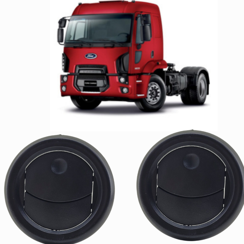 DIFUSOR AR FORD CARGO 2010 A 2017 PRETO PAR HK