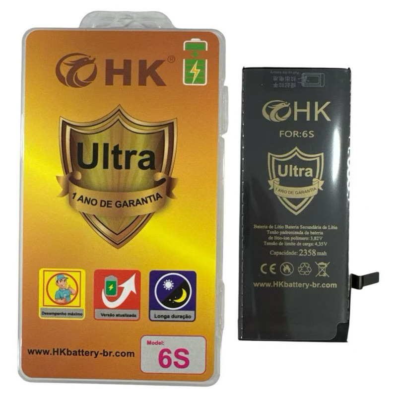 Bateria IPhne 6s 6s Alta Capacidade + Maior Duração!