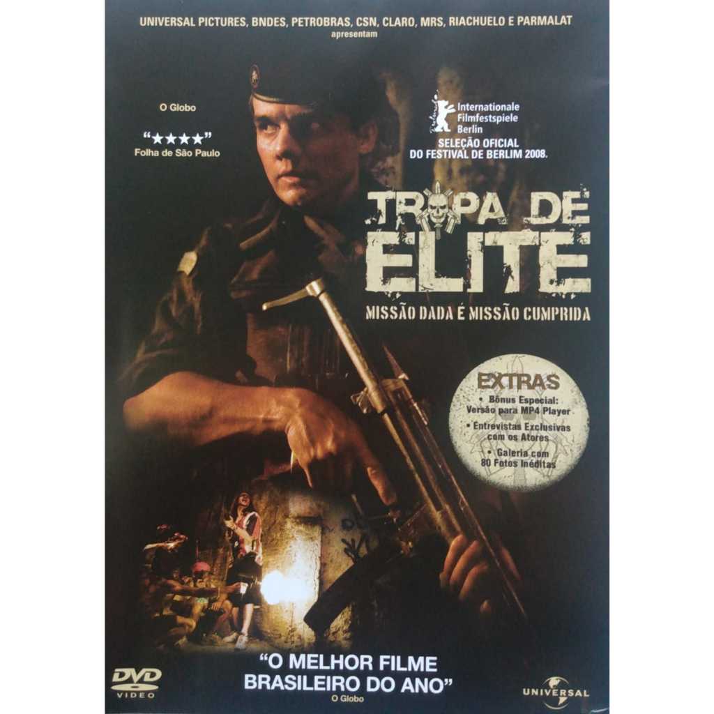 Tropa De Elite Dvd Missão Dada É Missão Cumprida