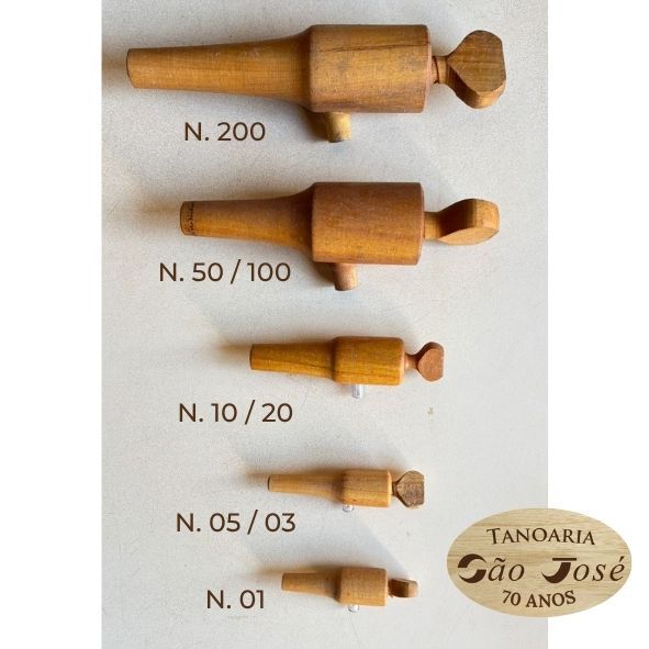 Torneira de Madeira para Barril / Tonel / Corote