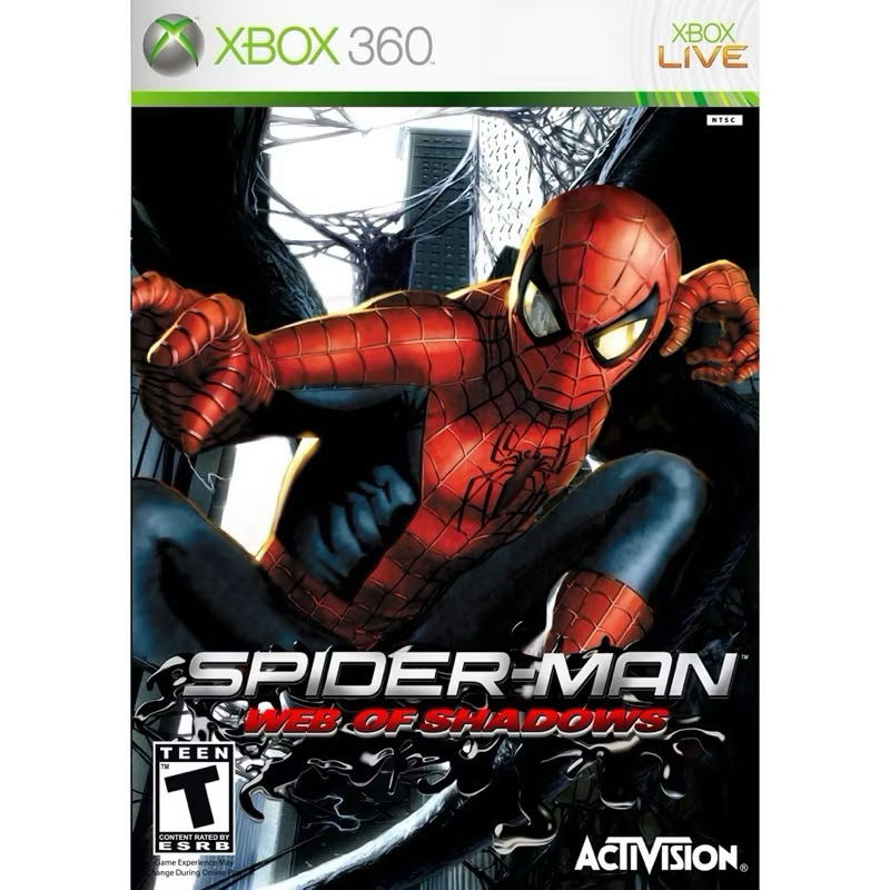 Spider man web of shadow Xbox 360