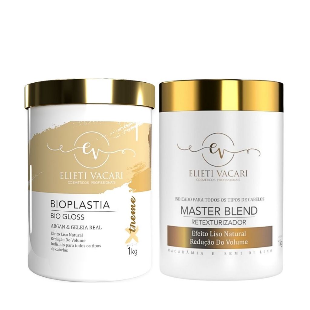 1 Botox Xtreme Argan + 1 Botox Master Blend Orgânico