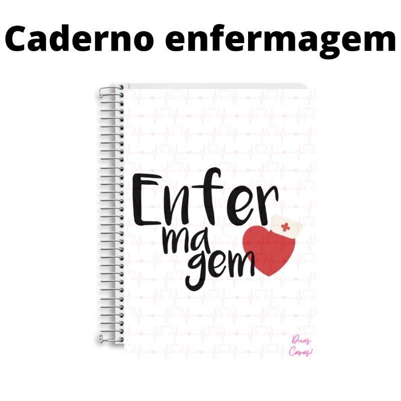 Adesivo para capa de Caderno profissões Enfermagem Fisioterapia Nutrição Pedagogia Rh ADM Odonto Psicologia