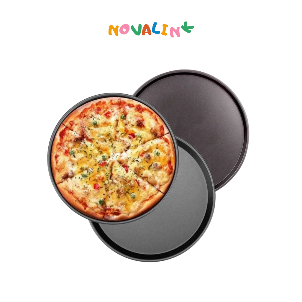 KIT de Formas Bandeja Grande Antiaderente Redonda para Pizza Pão Queijo - 30cm em Oferta na Shopee