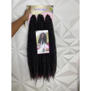 Cabelo Alessia 320g - Ser Mulher - Aplicação: Crochet Braids em Oferta na Shopee