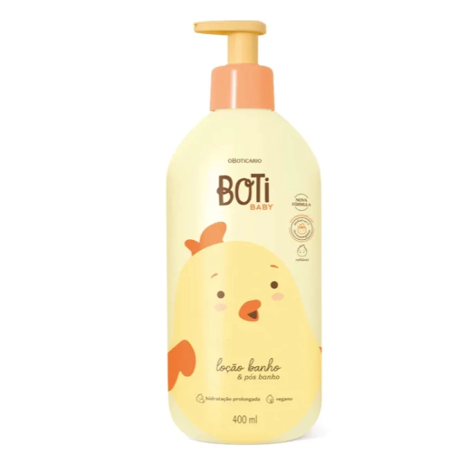 Loção Hidratante Banho e Pós-Banho Boti Baby