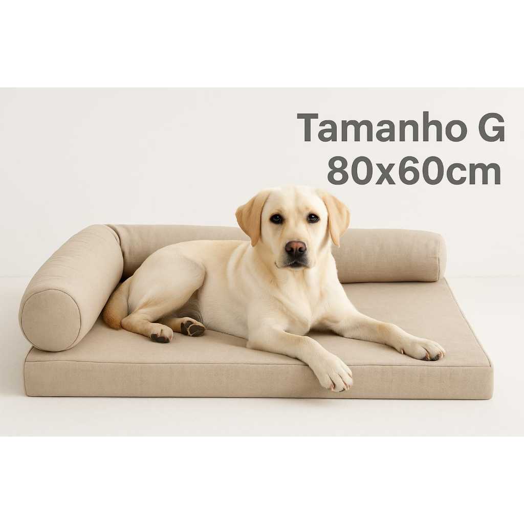 🐶 CAMA PET PREMIUM M/G – 80x60cm Conforto, elegância e proteção que seu pet merece! em Oferta na Shopee