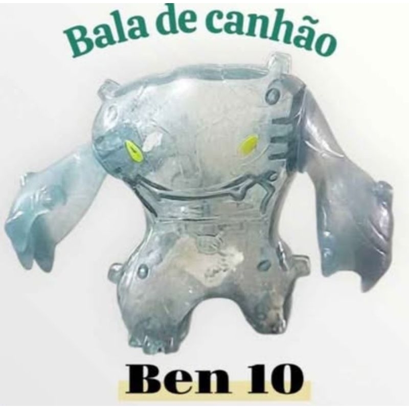 Boneco Bala de Canhão supremo Ben 10 Ultimate Alien Cartoon Network mcdonalds 2012
