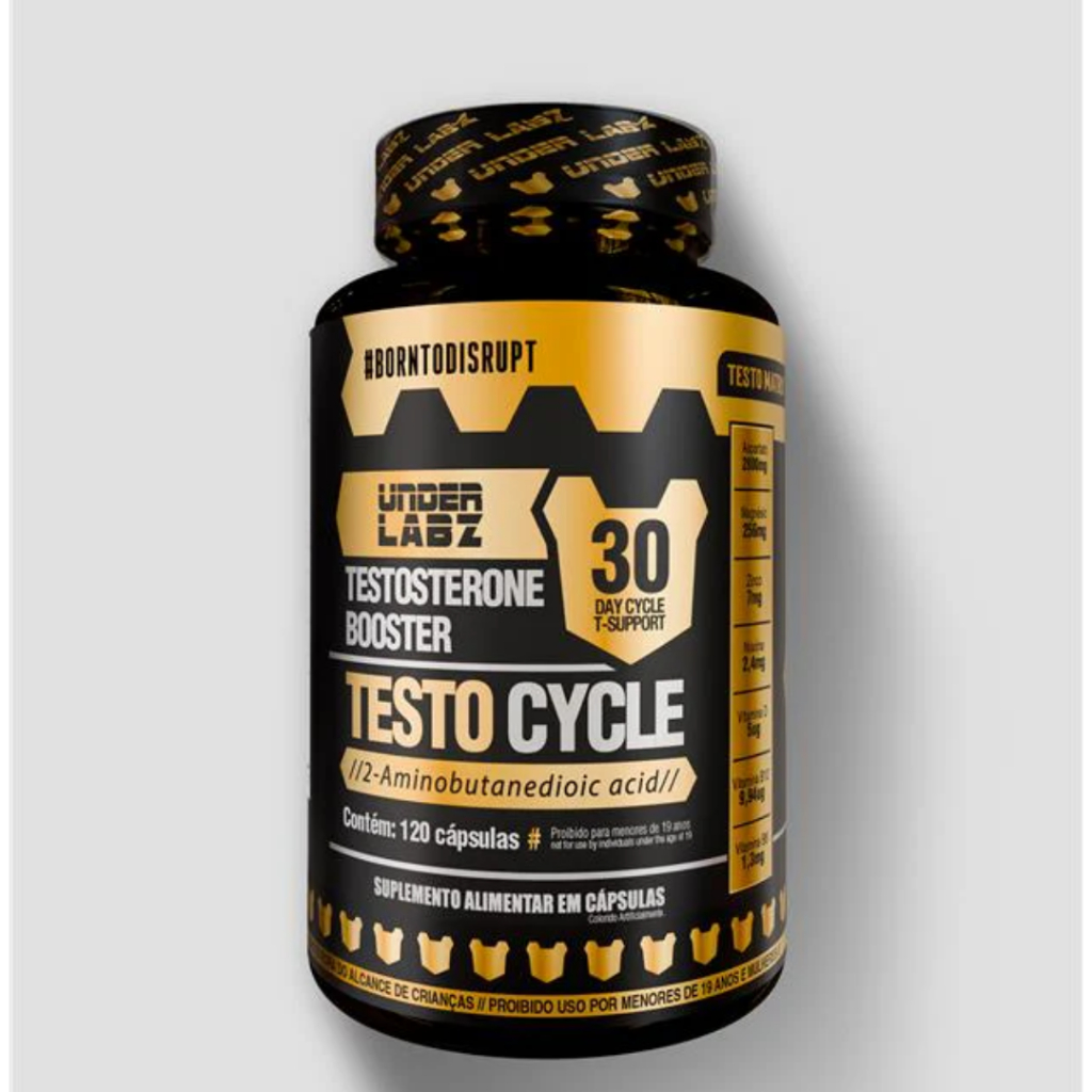 Testocycle 120 Capsulas Under Labz em Oferta na Shopee