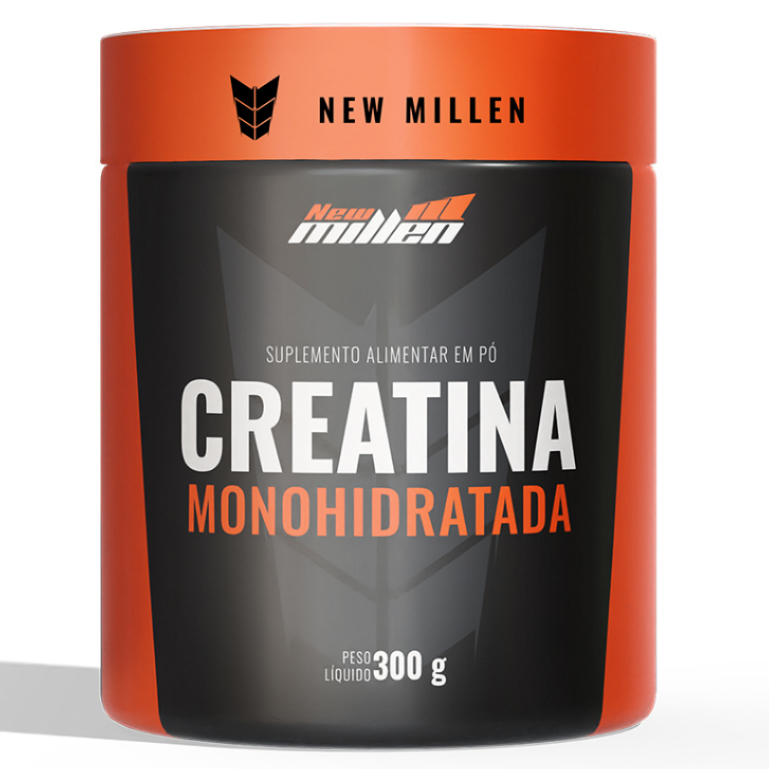 Creatina 100% Monohidratada 300g - New Millen em Oferta na Shopee