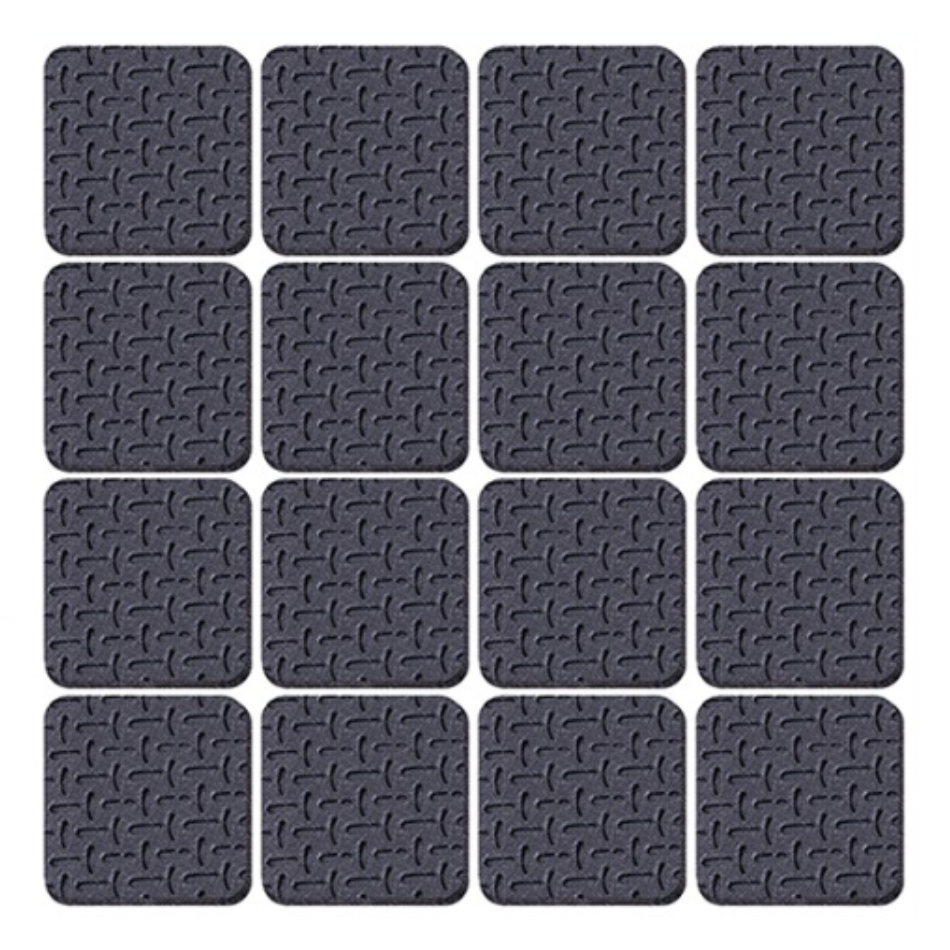 Kit 16/32/48 Protetor Adesivo Antiderrapante para Móveis com 16 Unidades EVA Apoio para suportes