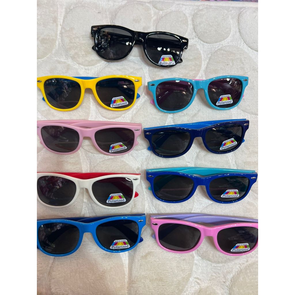 Óculos De Sol Infantil De Silicone Polarizado UV400 Flexível Para Crianças