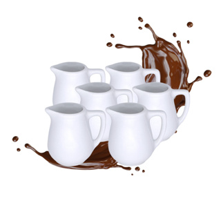 Kit Mini Leiteiras Porcelana 60ml Jarrinha Café Chá Decoração em Oferta na Shopee