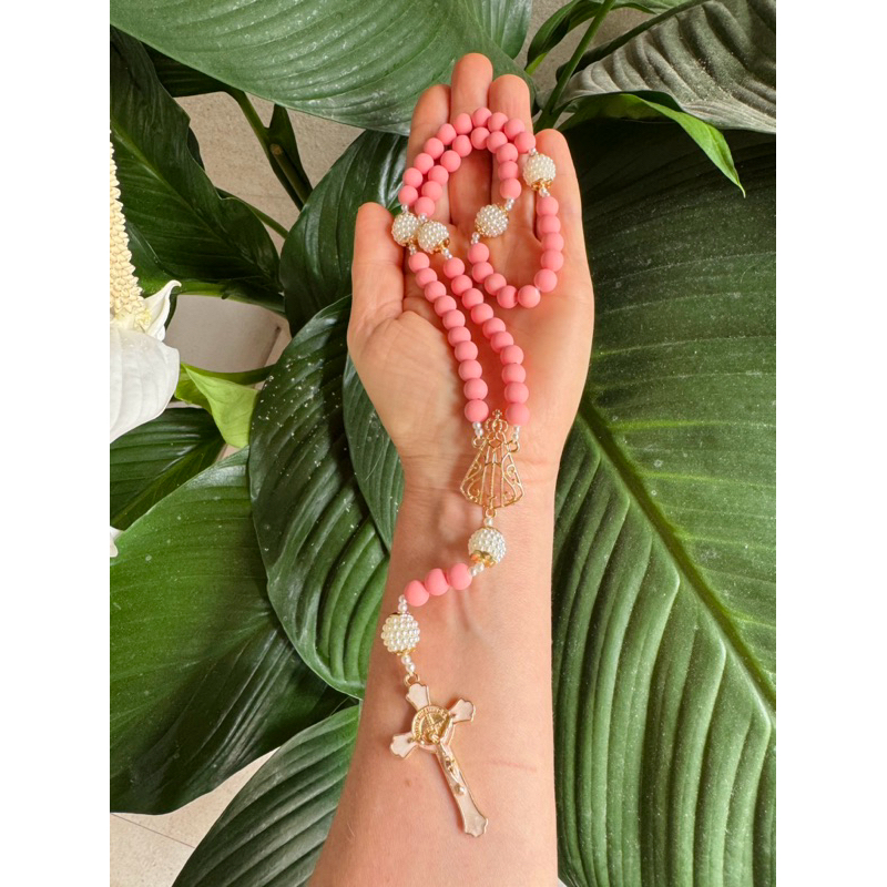 Terço Amor de Nossa Senhora Aparecia | ENVIAR NOME NA HORA DA COMPRA | Terço personalizado com nome | Rosário