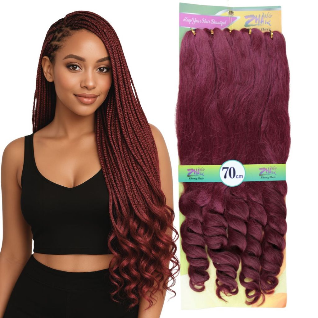 Cabelo Boho Curl Caracol 400g – Jumbo Premium p/ Tranças 70cm em Oferta na Shopee