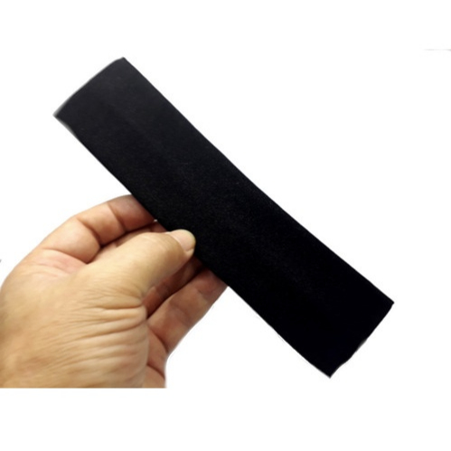 Faixas De Cabelo Com 8 Cm Handband Cores Academia Cor Preto