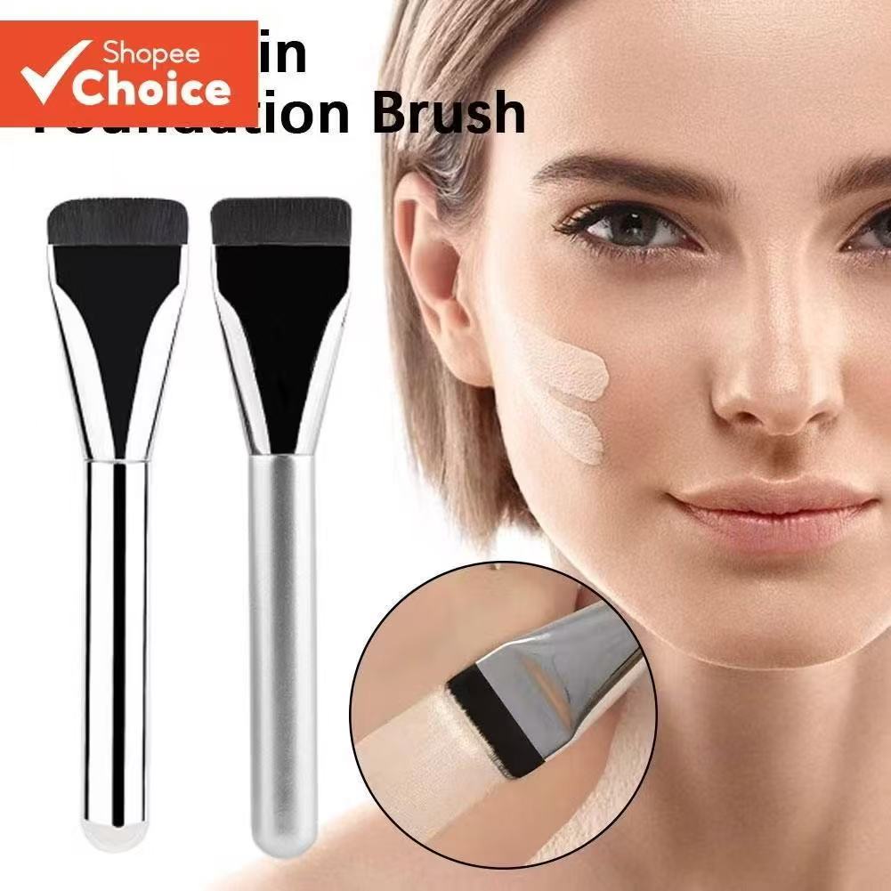 Pincel de base ultrafino, leve e fino, pincel para contorno de rosto em Oferta na Shopee