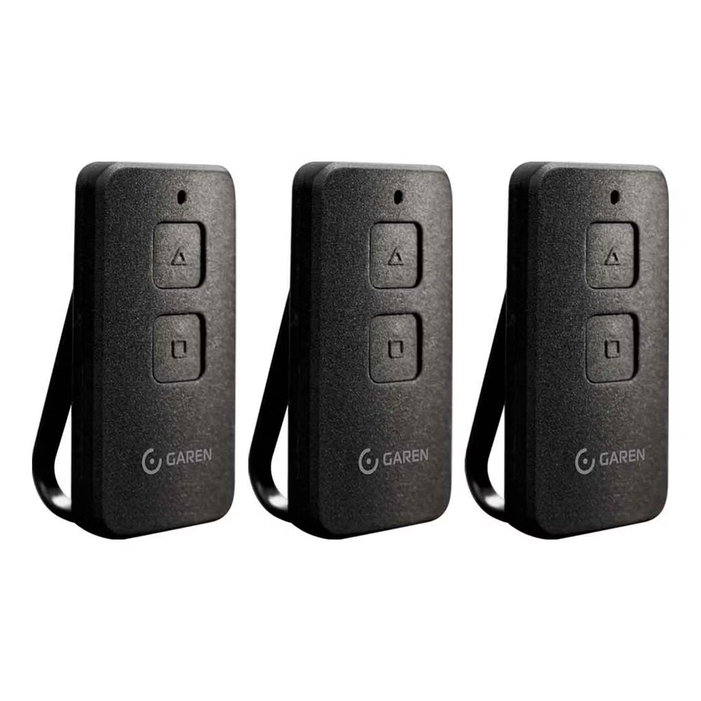 Controle remoto Garen TX Max 2 botões portão eletrônico alarme garagem automático