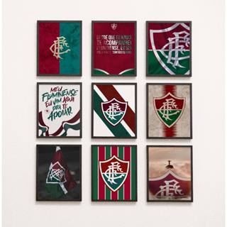 Placa Decorativa - Fluminense em Oferta na Shopee