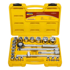 Jogo De Soquete Estriado 1/2 Pol 8 A 30mm 17 Pçs Ou 8 A 32mm 22 Pçs Soquetes Profissional Tramontina