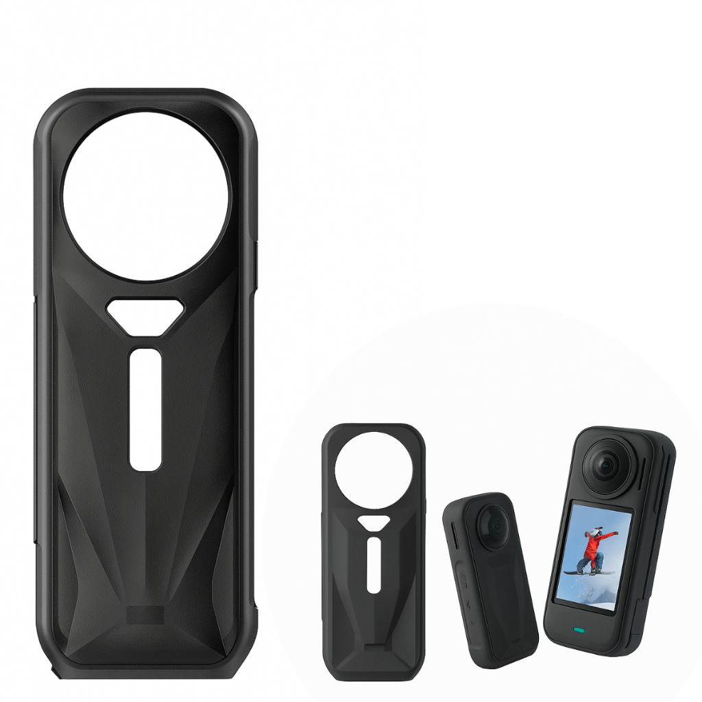 Case Capa Proteção Insta360 X5 Silicone Anti Choque