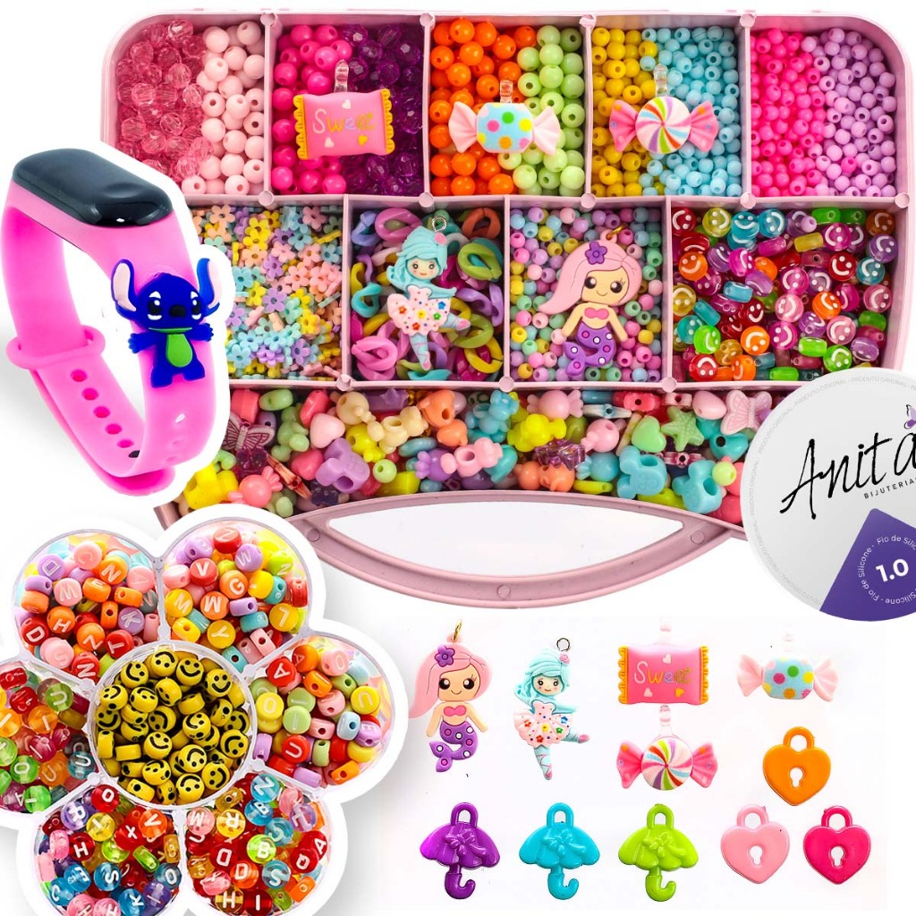 Kit Montar Pulseira Infantil: Onde Comprar | BuscaProdutos