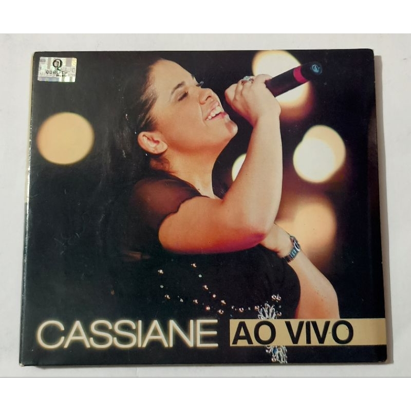 Cd Cassiane Ao Vivo - Bom estado - Digipack USADO