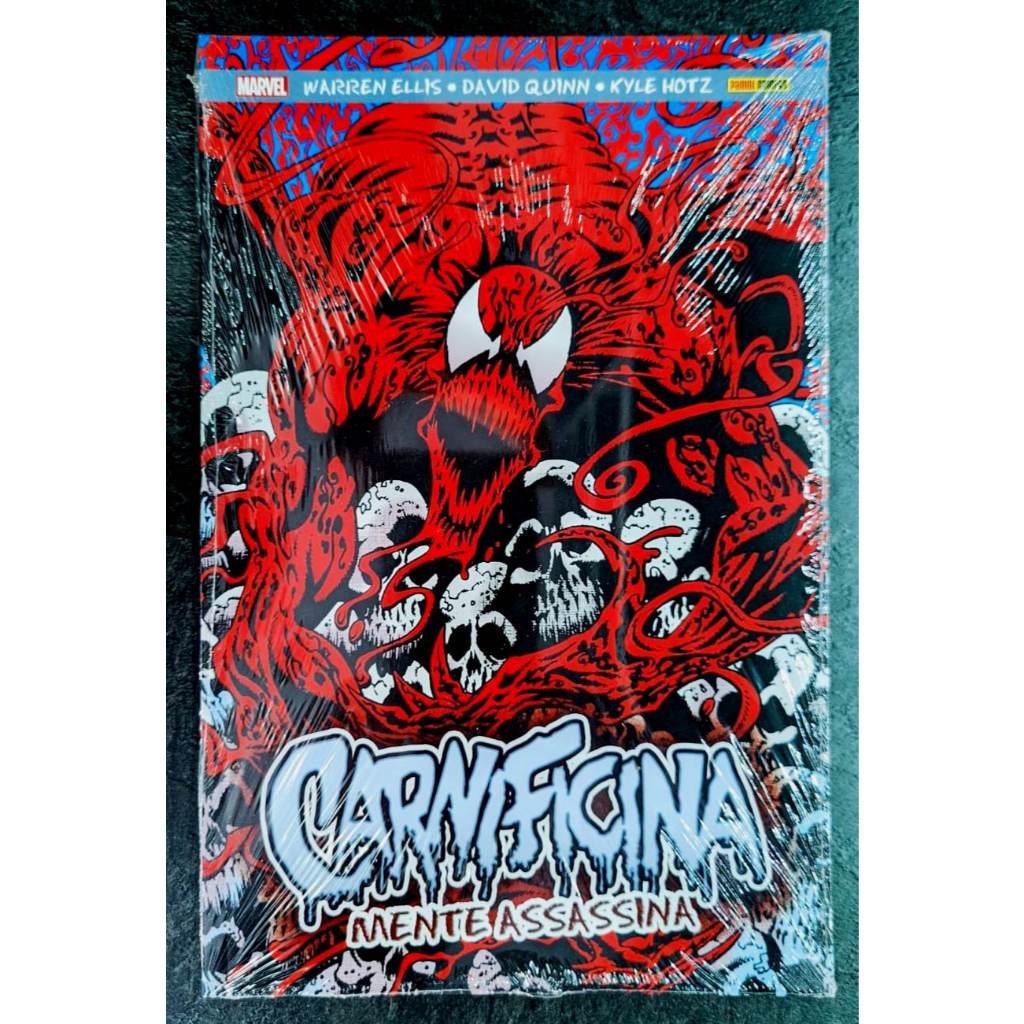 Hq Carnificina - Mente Assassina - Marvel Panini 2020 - Warren Ellis - Nova e Lacrada