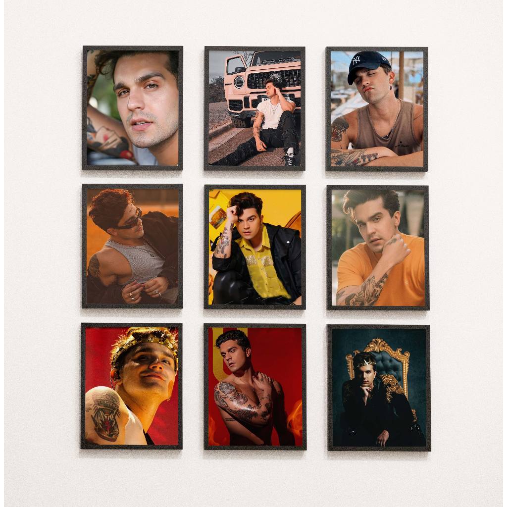 Luan Santana - Placa Decorativa em Oferta na Shopee